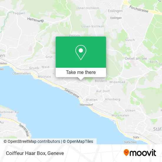 Coiffeur Haar Box map
