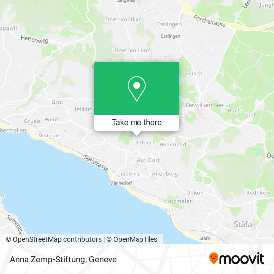 Anna Zemp-Stiftung map