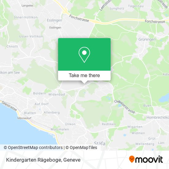 Kindergarten Rägeboge map