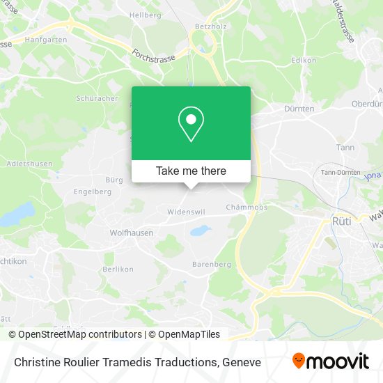 Christine Roulier Tramedis Traductions map