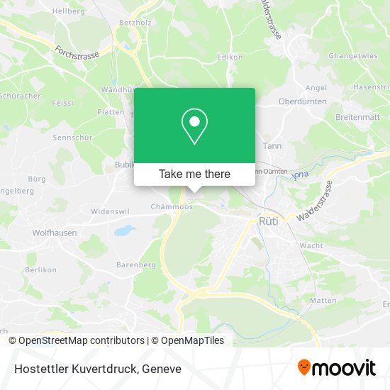 Hostettler Kuvertdruck map