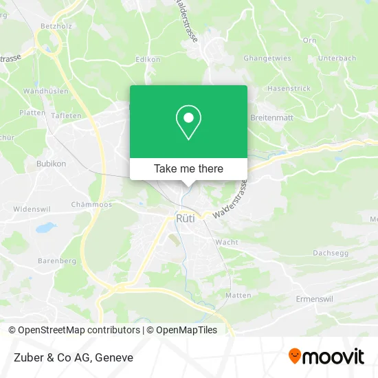 Zuber & Co AG map
