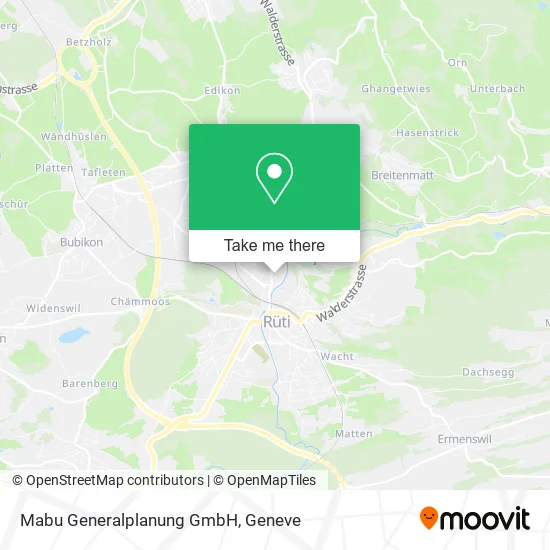 Mabu Generalplanung GmbH map