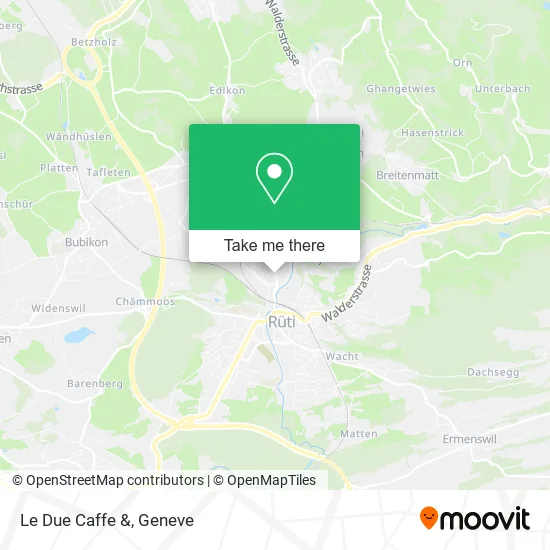 Le Due Caffe & map