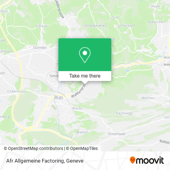 Afr Allgemeine Factoring map