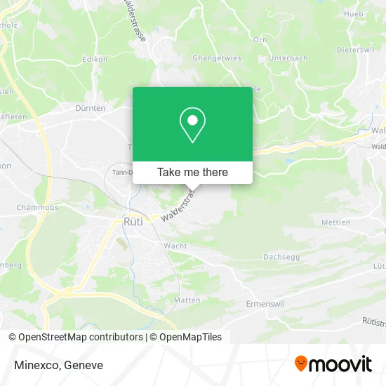 Minexco map