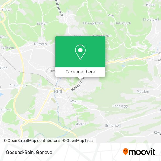 Gesund-Sein map