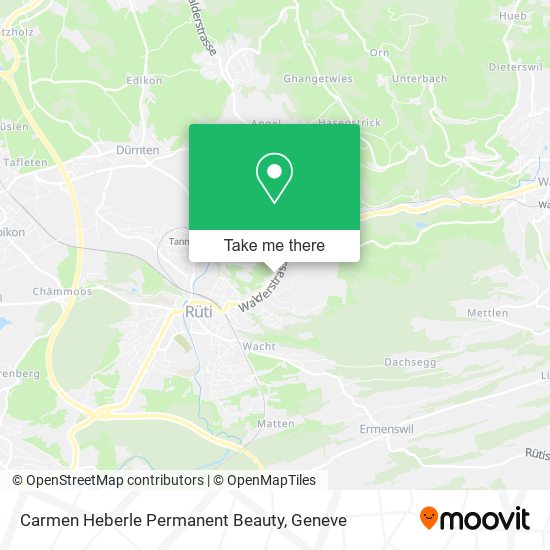 Carmen Heberle Permanent Beauty map