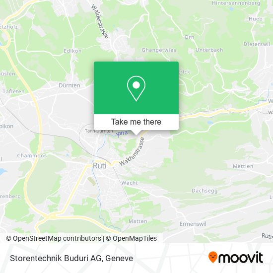 Storentechnik Buduri AG map