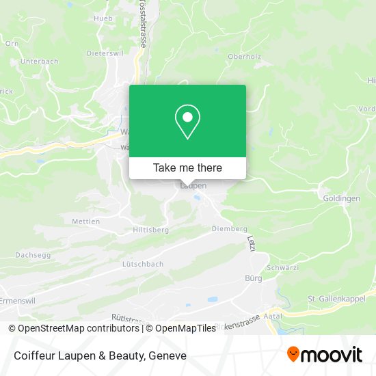 Coiffeur Laupen & Beauty map