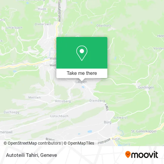 Autoteili Tahiri map