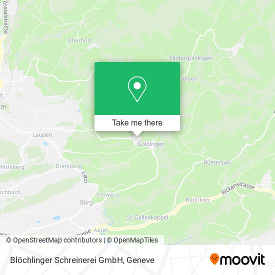 Blöchlinger Schreinerei GmbH map