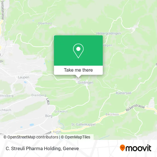 C. Streuli Pharma Holding map