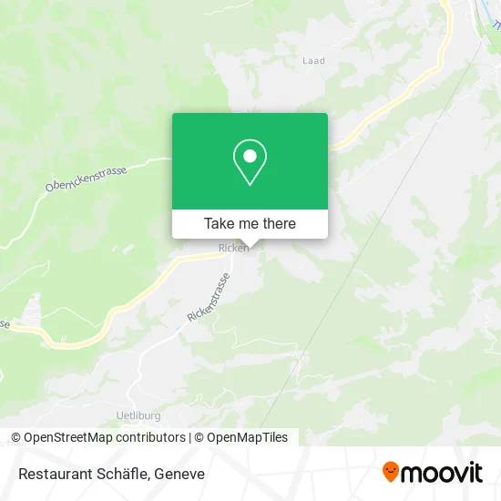 Restaurant Schäfle map