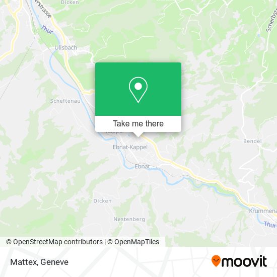 Mattex map