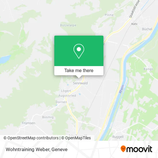 Wohntraining Weber map