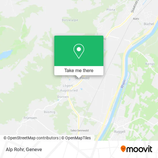 Alp Rohr map