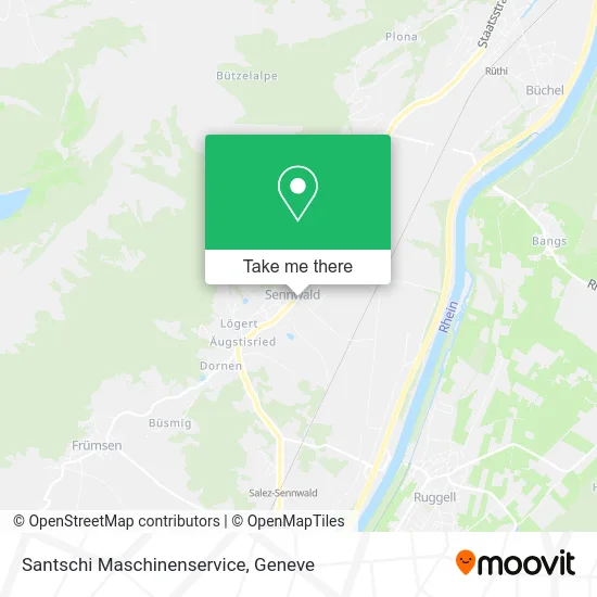 Santschi Maschinenservice map
