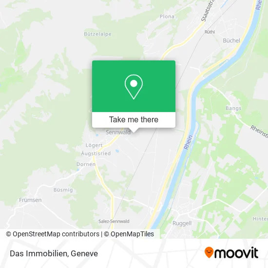 Das Immobilien map