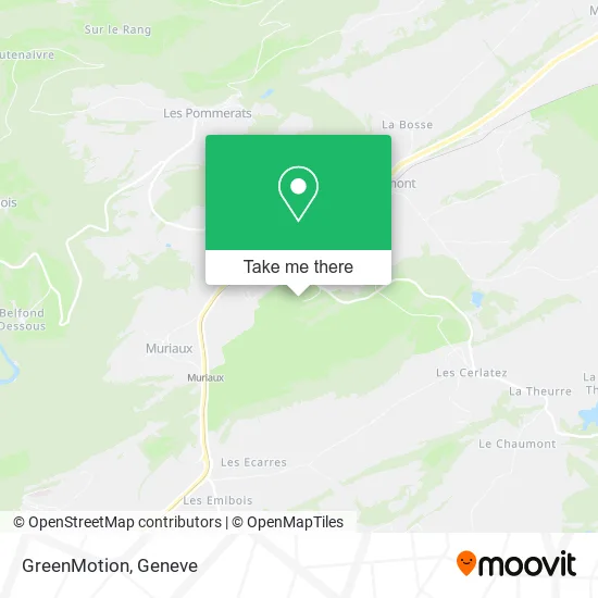 GreenMotion map