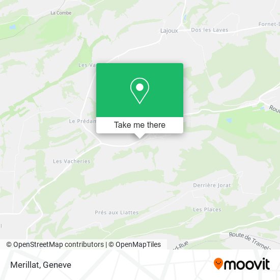 Merillat map