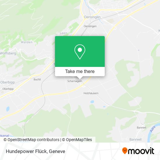 Hundepower Flück map