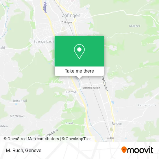 M. Ruch map