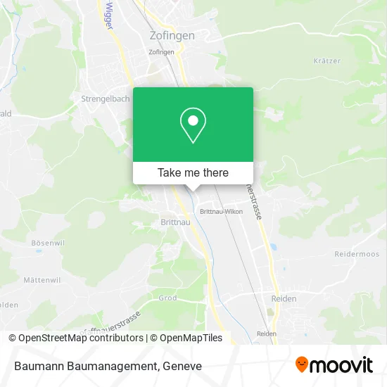 Baumann Baumanagement map