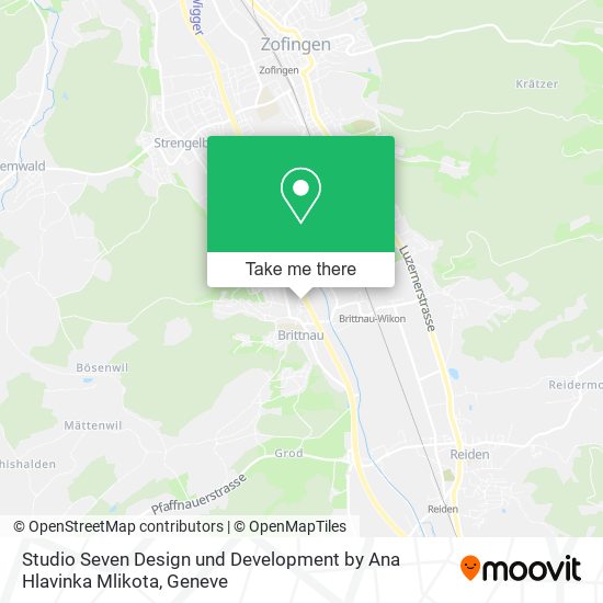 Studio Seven Design und Development by Ana Hlavinka Mlikota map