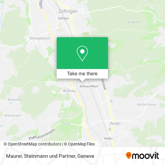 Maurer, Steinmann und Partner map
