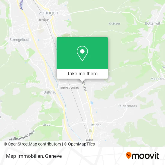 Msp Immobilien map