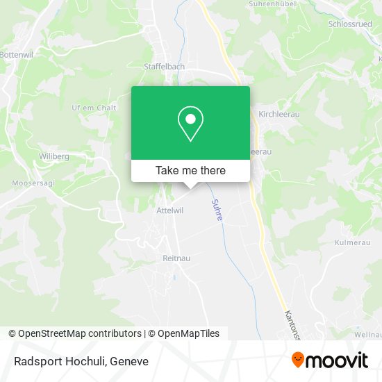 Radsport Hochuli map