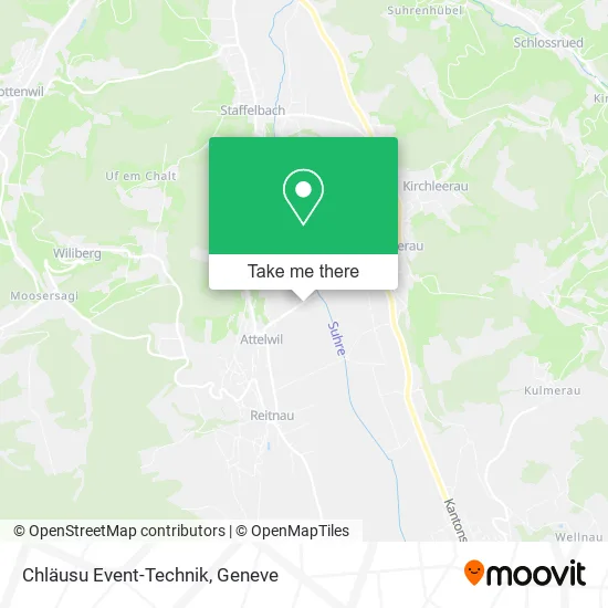 Chläusu Event-Technik map