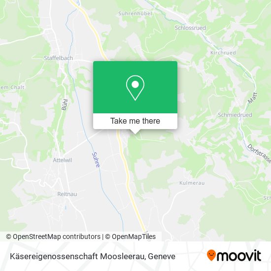 Käsereigenossenschaft Moosleerau map
