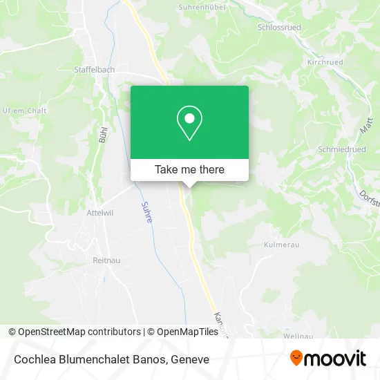 Cochlea Blumenchalet Banos map