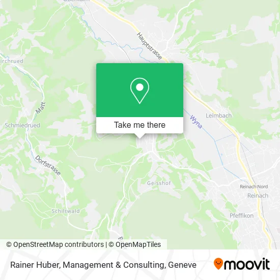 Rainer Huber, Management & Consulting map