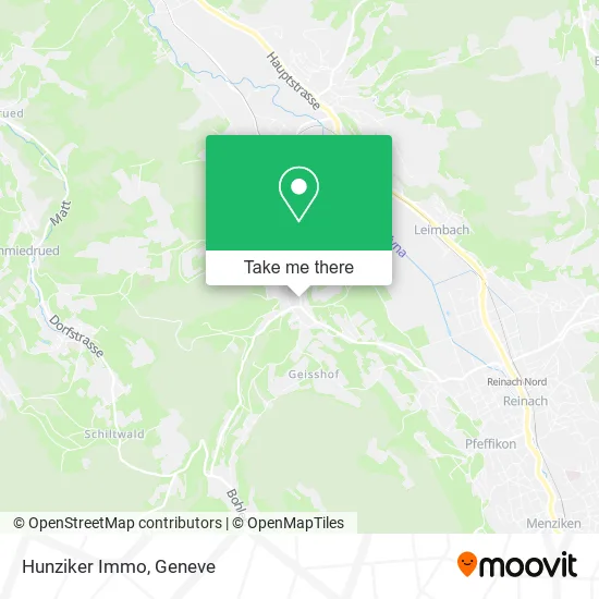 Hunziker Immo map
