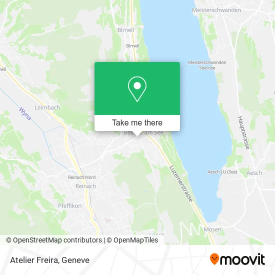 Atelier Freira map