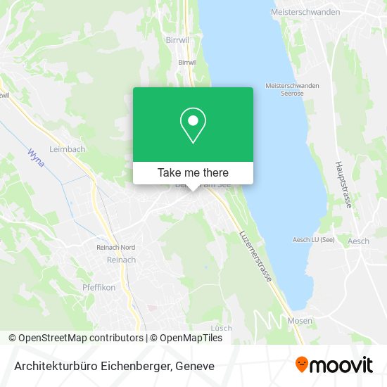 Architekturbüro Eichenberger map