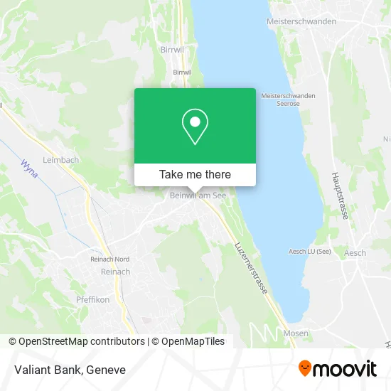 Valiant Bank map