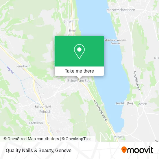 Quality Nails & Beauty map