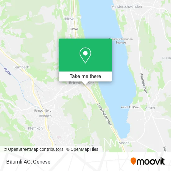 Bäumli AG map