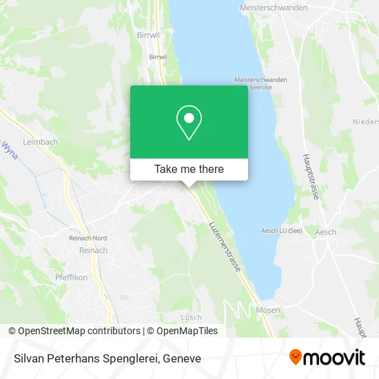 Silvan Peterhans Spenglerei map