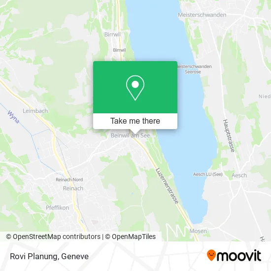 Rovi Planung map