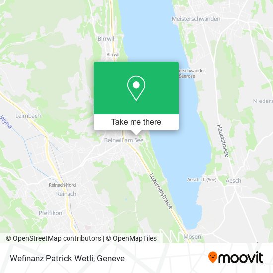 Wefinanz Patrick Wetli map