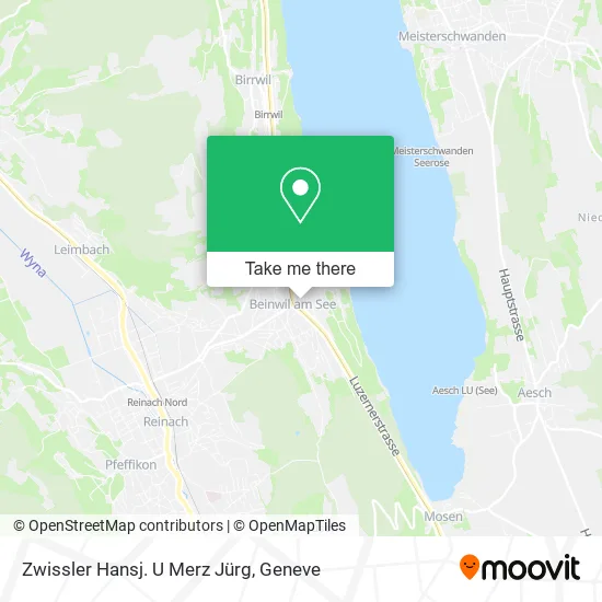 Zwissler Hansj. U Merz Jürg map