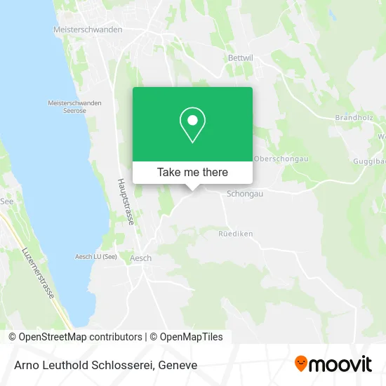 Arno Leuthold Schlosserei map