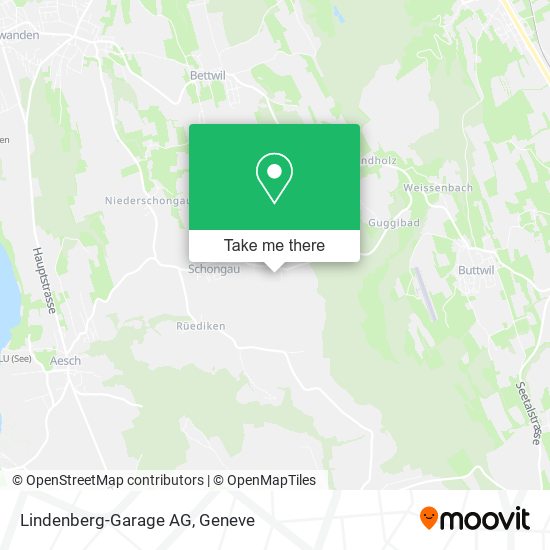 Lindenberg-Garage AG map