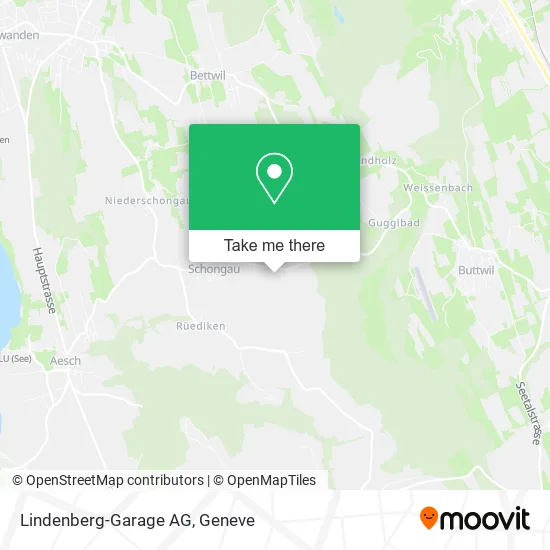 Lindenberg-Garage AG map