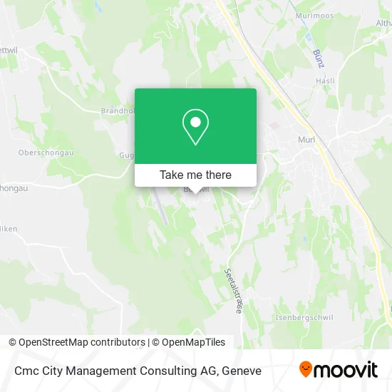 Cmc City Management Consulting AG map